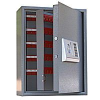 Шкаф для ключей КЛЭ-200 с бирками в комплекте
