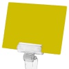 Фото табличка для надписей a4 желтая прямоугольная 0,5 мм толщиной - 210х297х0,5